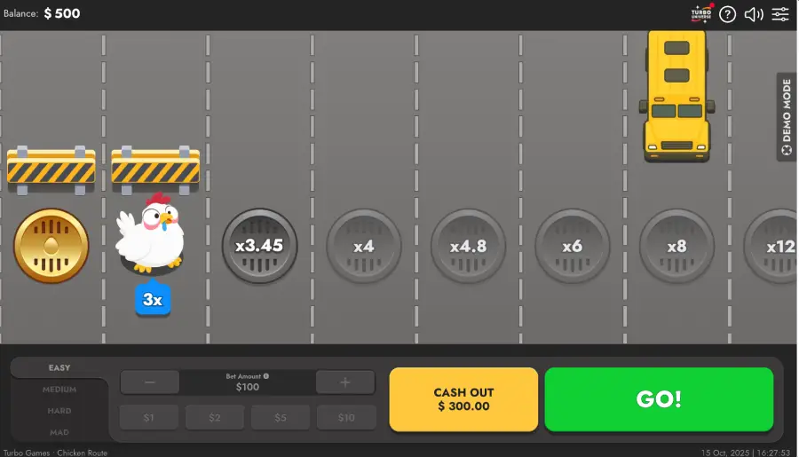 Chicken Route demo version online
